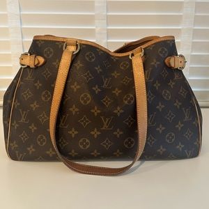 AUTHENTIC LOUIS VUITTON MONOGRAM CANVAS BATIGNOLLES BAG